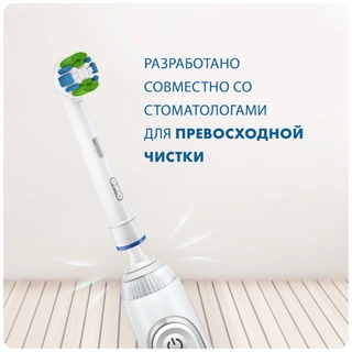 Насадки для электрической зубной щетки Oral-B Precision Clean CleanMaximiser 4 шт для удаления налета, для эффективной чистки - фото 4
