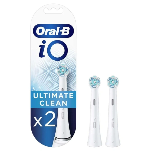 Насадки для электрической зубной щетки Oral-B iO Ultimate Clean White для тщательного удаления налета