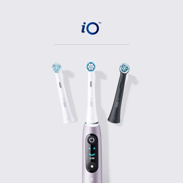 Насадки для электрической зубной щетки Oral-B iO Ultimate Clean White для тщательного удаления налета