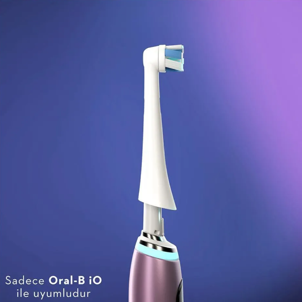 Насадки для электрической зубной щетки Oral-B iO Ultimate Clean White для тщательного удаления налета