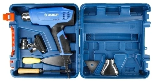 Строительный фен Зубр ФТ-П2000 М2ДК  - фото 2