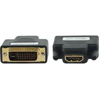 Переходник HDMI-DVI Gembird A-HDMI-DVI-2 19F/19M, золотые разъемы, пакет