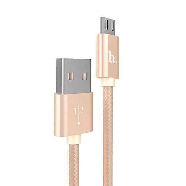 MicroUSB кабель Hoco X2 Золотистый