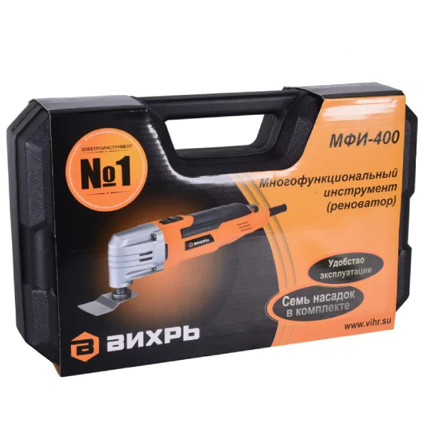 Реноватор Вихрь МФИ-400 в кейсе - фото 13