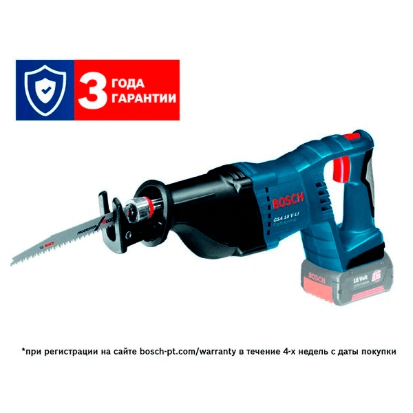 Аккумуляторная ножовка Bosch GSA 18 V-LI C - фото 2
