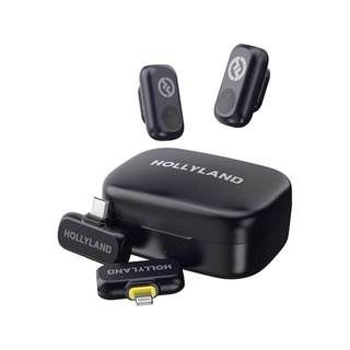 Петличный микрофон Hollyland Lark A1 Combo Черный A1COM