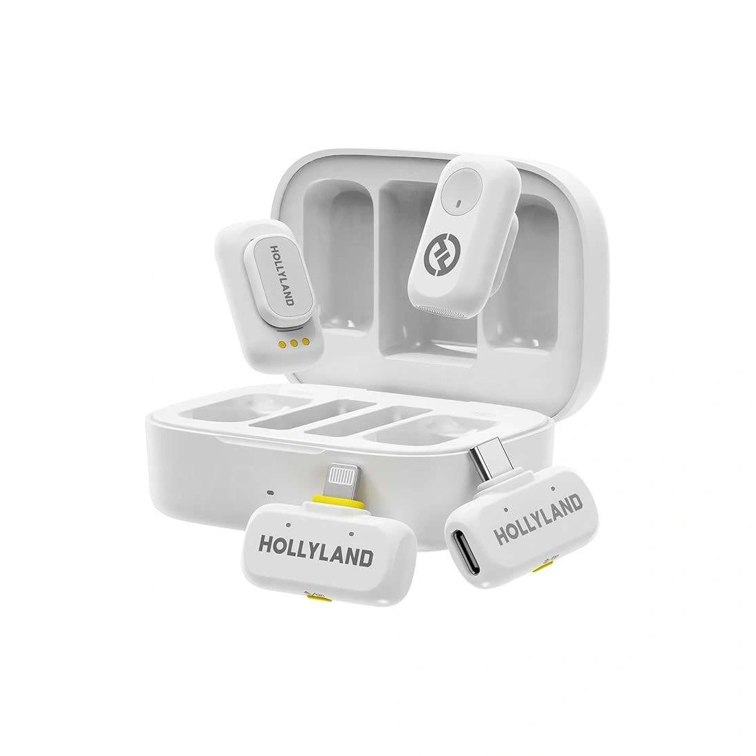Петличный микрофон Hollyland Lark A1 Combo Белый A1COM - фото 2