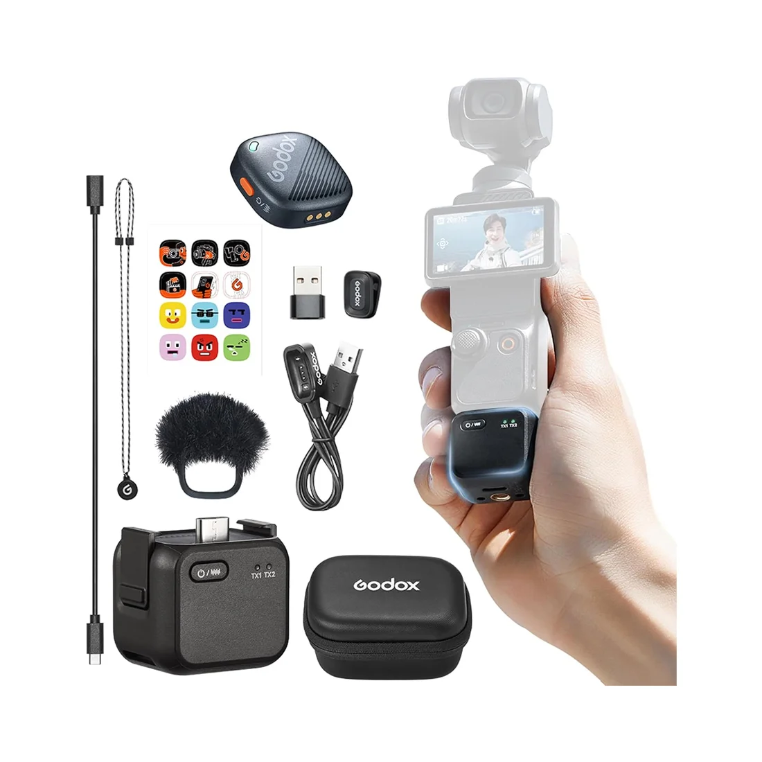 Микрофонная система Godox Cube-OP3 Cube-OP3