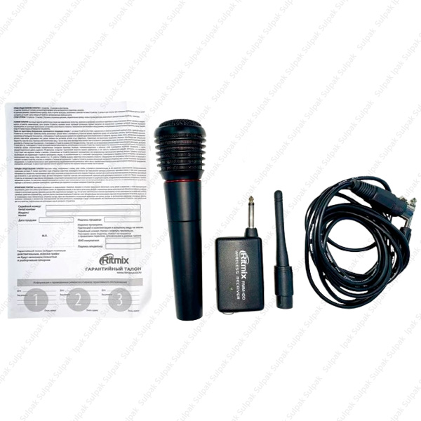Микрофон Ritmix RWM-100 Black