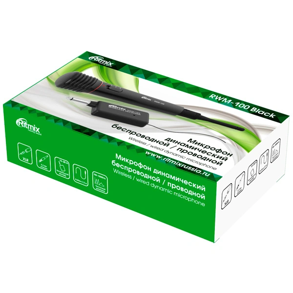 Микрофон Ritmix RWM-100 Black - фото 6