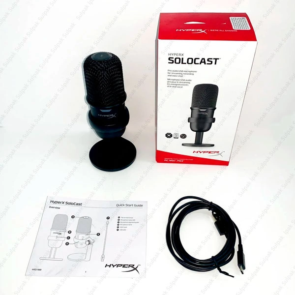 Микрофон стриминговый HyperX Solocast (HMIS1X-XX-BK/G) - фото 7