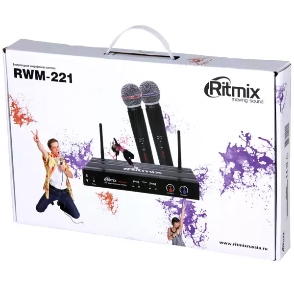 Микрофонная система Ritmix RWM-221