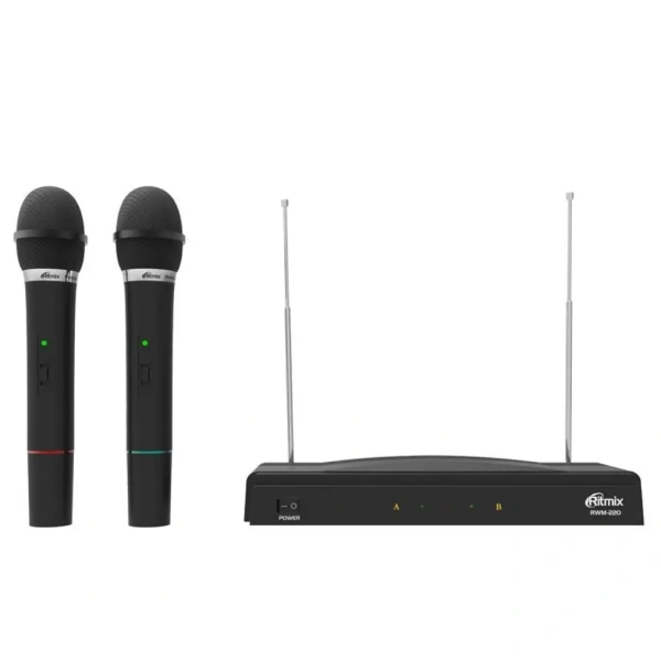 Микрофонная система Ritmix RWM-220 - фото 2