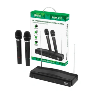 Микрофонная система Ritmix RWM-220
