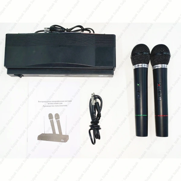 Микрофонная система Ritmix RWM-220 - фото 6