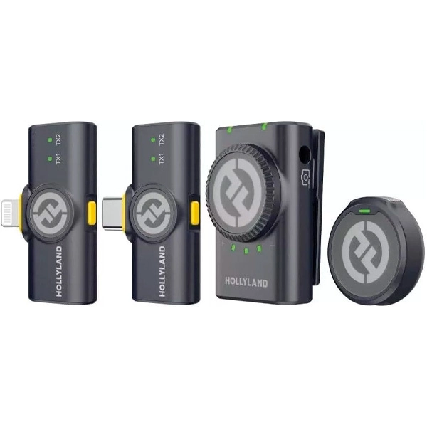 Петличный микрофон Hollyland Lark M2 Combo Черный M2COM - фото 6