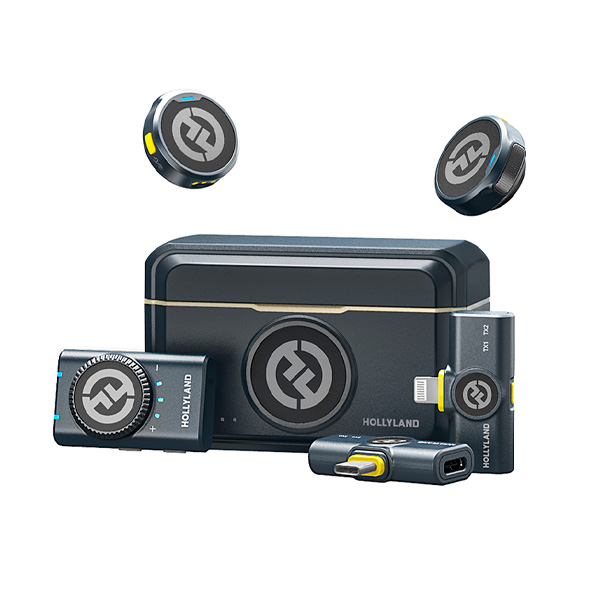 Hollyland ілмекті микрофоны Lark M2 Combo Black