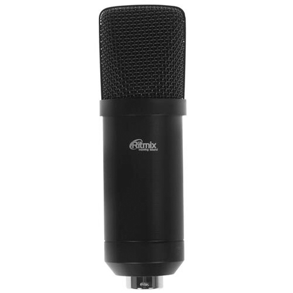 Студийный микрофон Ritmix RDM-160 Black - фото 3
