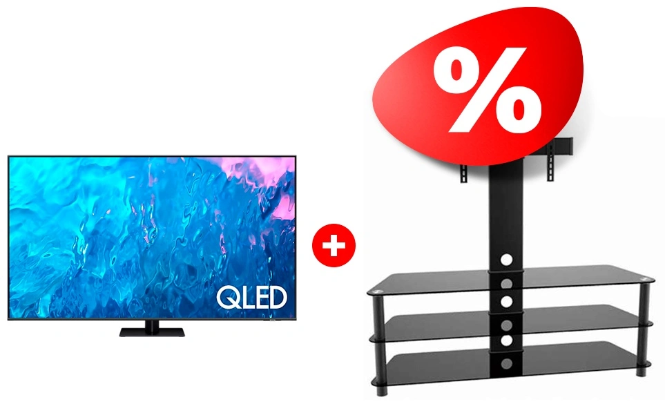 Жиынтық ARG сөресі TP2003L 60″ + QLED TV Samsung QE85Q70CAUXUZ 