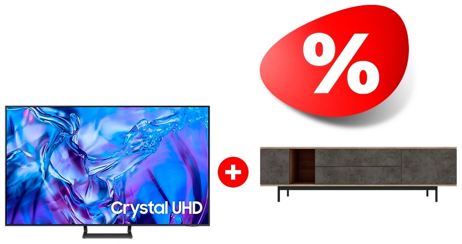 Жиынтық Mart сөресі Агат 1800 85″ + LED телевизор Samsung UE55DU8500UXCE 