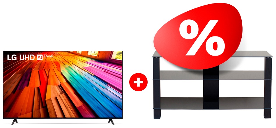 Жиынтық Mart сөресі Рим 46″ + LED телевизор LG 65UT80006LA 