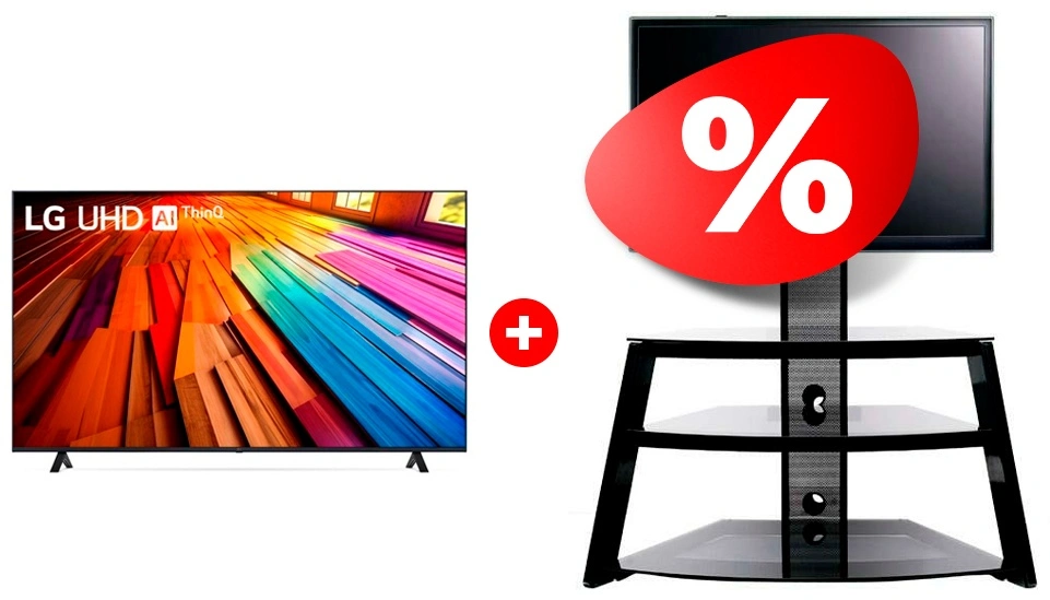 Жиынтық Mart сөресі Кристалл К 65″ + LG LED теледидары 55UT80006LA 