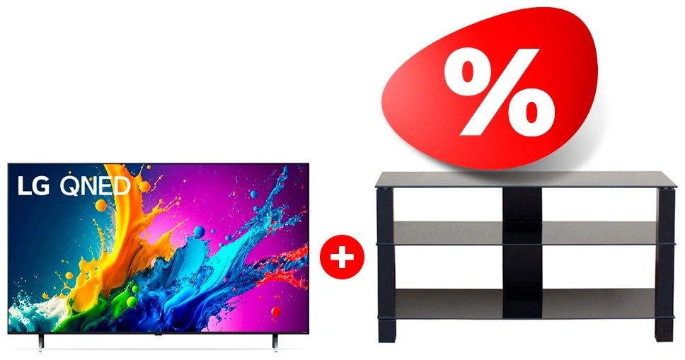 Жиынтық Mart сөресі Рим 46″ + QNED телевизор LG 65QNED80T6A 