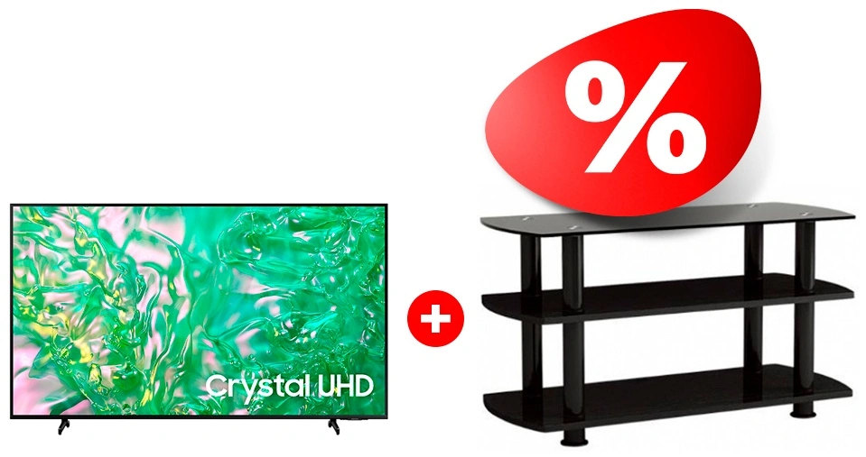 Комплект ТВ тумба ARG T3005 50″ + LED телевизор Samsung UE55DU8000UXCE 