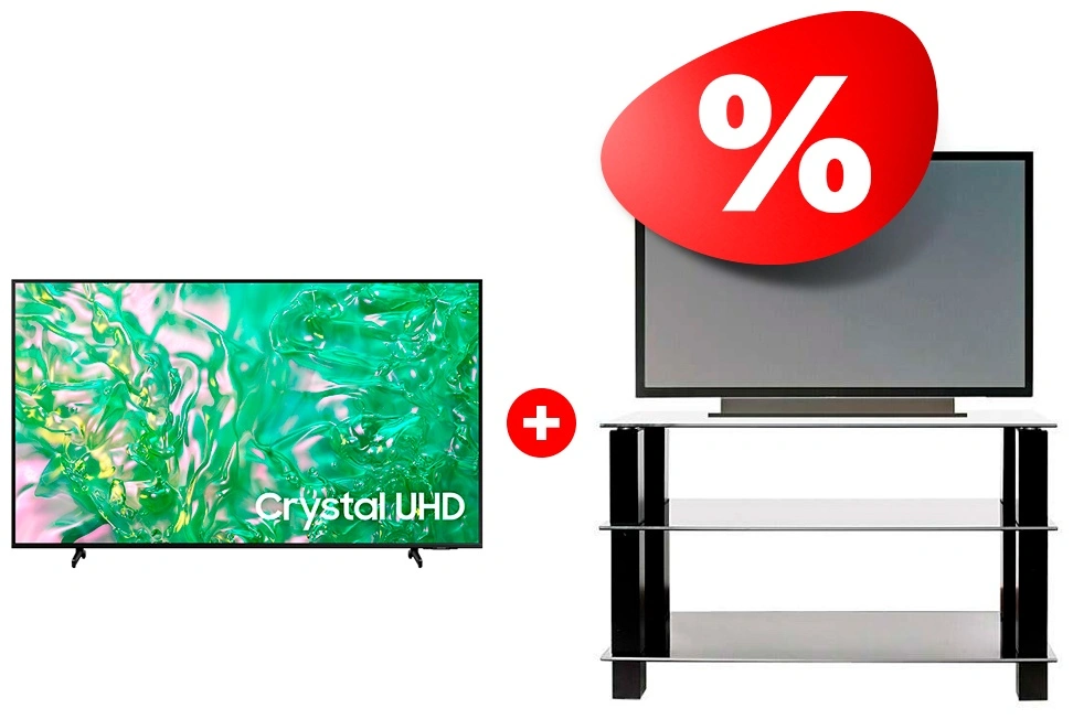 Комплект ТВ тумба Mart Эдельвейс 42″ + LED телевизор Samsung UE55DU8000UXCE 