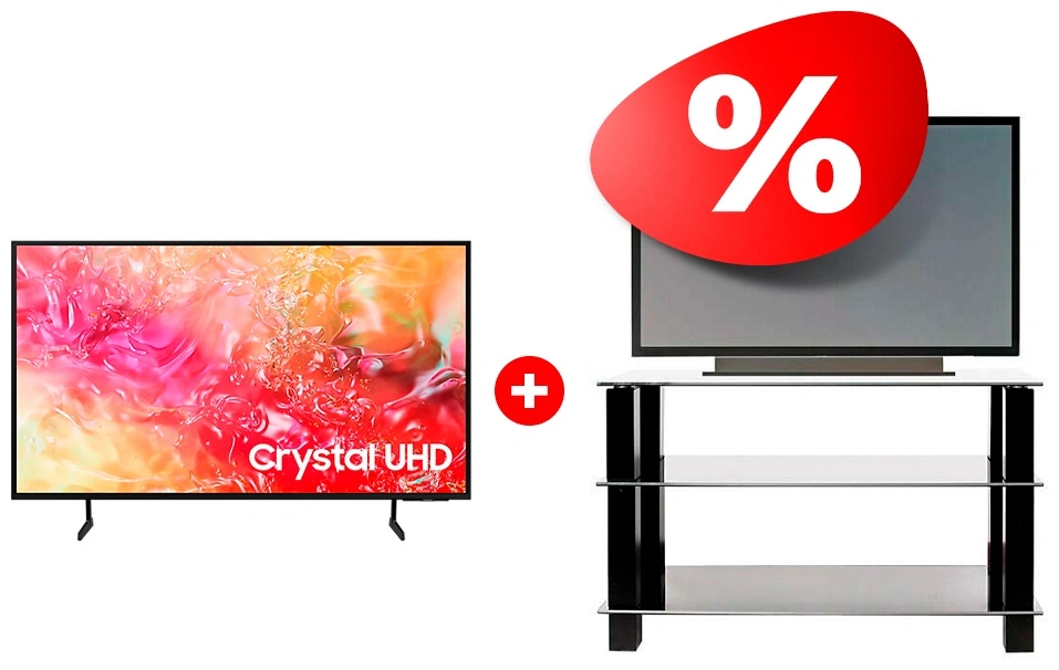 Комплект ТВ тумба Mart Эдельвейс 42″ + LED телевизор Samsung UE65DU7100UXCE 