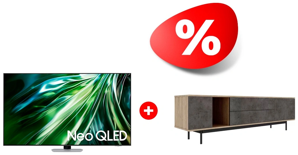 Жиынтық Mart сөресі Агат 1800 85″ + Neo QLED телевизор Samsung QE65QN90DAUXCE 