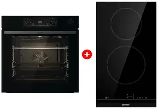 Комплект Электрическая варочная панель Gorenje ECT321BCSC + Встраиваемый духовой шкаф Gorenje BSA6737E15BG 
