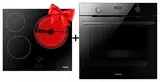 Жиынтық Hansa электр пісіру беті BHC66206 + Встраиваемый духовой шкаф Hansa BOES684633 