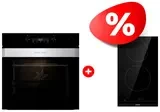 Комплект Электрическая варочная панель Gorenje ECT321BCSC + Встраиваемый духовой шкаф Gorenje BSA6737ORAB 
