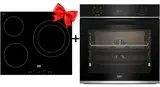 Комплект Электрическая варочная поверхность Beko HIC 63401 T + Встраиваемый духовой шкаф Beko BBIR13300XC 