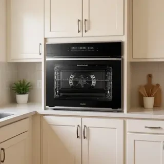 Жиынтық Стеклокерамическая варочная поверхность Haier HHY-C64NVTB + Haier кіріктірілетін тұмша шкафы HOQ-F5AAGB 