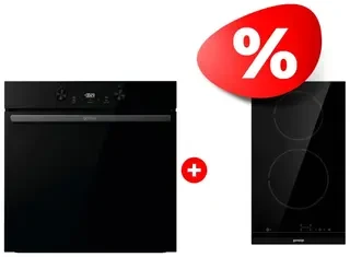 Комплект Электрическая варочная панель Gorenje ECT321BCSC + Духовой шкаф Gorenje BOS6737E20FBG 