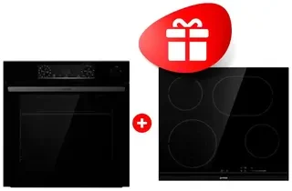 Комплект Электрическая варочная поверхность Gorenje ECS643BCSC + Встраиваемый духовой шкаф Gorenje BSA6737E15BG 