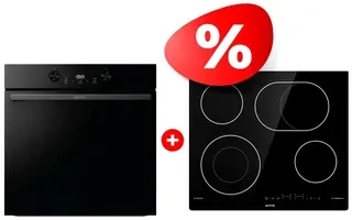 Комплект Электрическая варочная поверхность Gorenje ECT643SYB + Встраиваемый духовой шкаф Gorenje BOS6737E05DBG