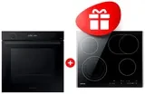 Комплект Электрическая варочная поверхность Samsung NZ64T3536DK/WT + Встраиваемый духовой шкаф Samsung NV7B41201AK/WT 