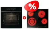 Комплект Стеклокерамическая варочная поверхность Gorenje ECS642BCSCE + Встраиваемый духовой шкаф Gorenje BSA6737E15BG 
