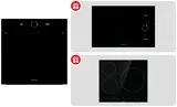 Комплект Встраиваемая микроволновая печь Gorenje BM235G1SYB + Стеклокерамическая варочная панель Gorenje ECT632BSCE + Встраиваемый духовой шкаф Gorenje BOS6737SYB 