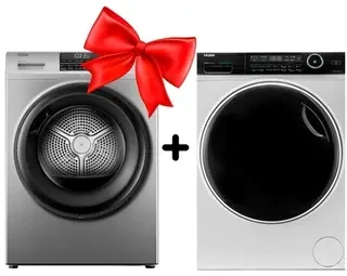 Комплект Сушильная машина Haier HD90-A2959S + Стиральная машина Haier HW90-B14979 