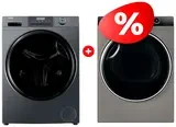 Комплект Сушильная машина Haier HD90-A2979S + Стиральная машина Haier HW105-BP14406S 