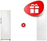 Комплект Холодильник Samsung BeSpoke RR39T7475AP/WT + Декоративная панель для однодверного холодильника Samsung RA-R23DAA12GG Белый 