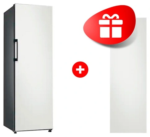 Комплект Холодильник Samsung BeSpoke RR39T7475AP/WT + Декоративная панель Samsung RA-R23DAA01GG Белый 