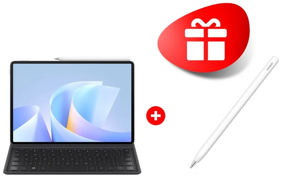 Комплект Стилус Huawei M-Pencil Pro (Maliang-CD56-L) + Планшеты HUAWEI MatePad 11,5"S (PaperMatte inbox keyboard) 12 / 256 GB Space Gray Salinger-W29FK 