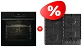 Жиынтық Gorenje газды пісіру беті G642AB + Gorenjie электр пеші BO6737E06B 