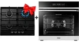 Жиынтық Haier газ пісіру беті HHX-G64CNB +  Haier тұмша шкафы HOQ-P16AN5SX 