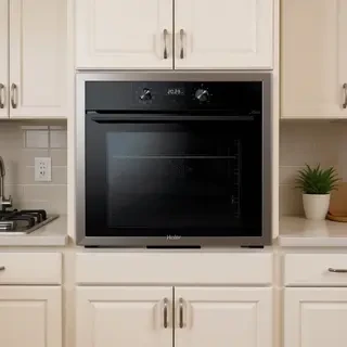 Комплект Газовая варочная поверхность Haier HHX-G64CNB + Встраиваемый духовой шкаф Haier HOQ-K2ANN3GB
